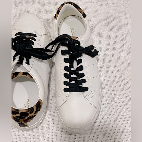 J.Crew like new worn once leather sneakers, size 9 - Picture 7 of 8